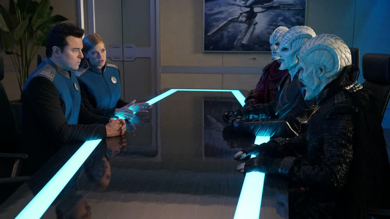 Ed and Kelly meet with the Krill.